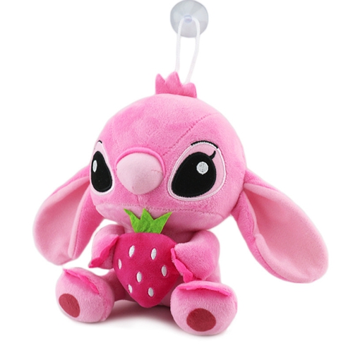 Strawberry Stitzer Pink Plush Toy for Kids Stuffed Dolls Gift