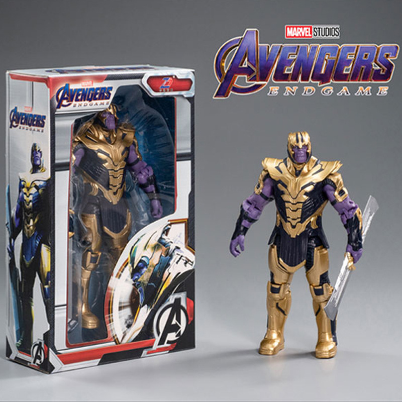 Avengers Marvel Titan Hero Series Thanos Action Figure Toy PVC 7 Action Figure Model Gift