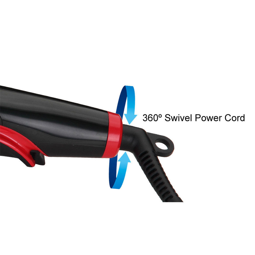 Hair Straightener and Hair Curler Curling Iron Curler Tool 2 IN 1 Professional Fast Heating