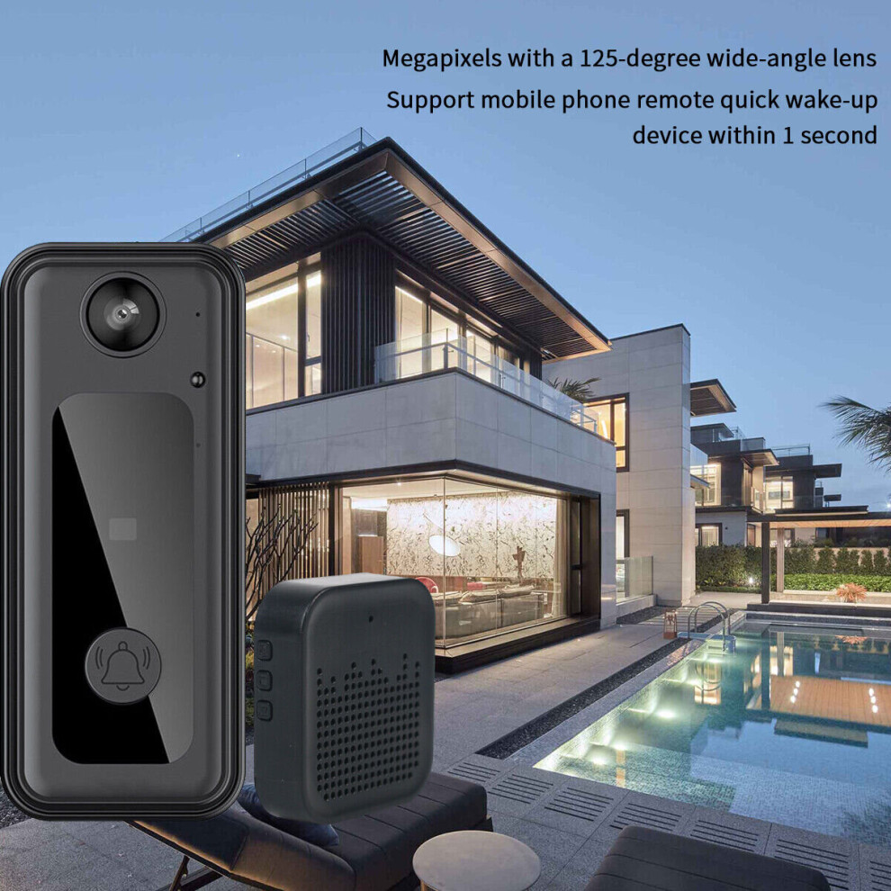 Wireless Video Doorbell Camera WiFi Real-time Intercom Doorbell Ring