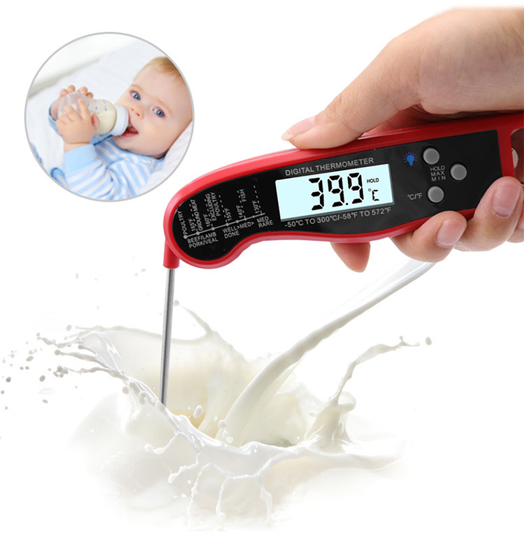Meat Thermometer Thermometer With Backlight & Calibration Digital Hand Tools BBQ Tool
