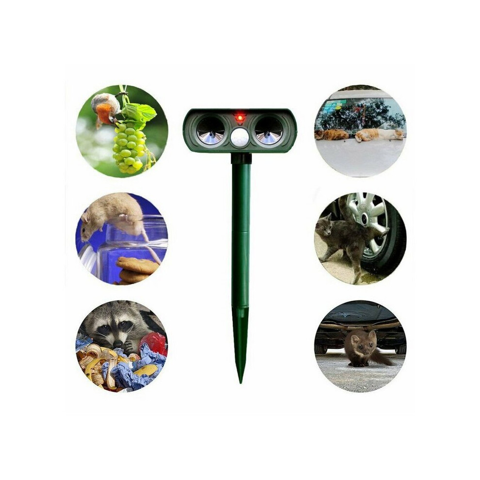 Solar Power Cat Repellent Scarer