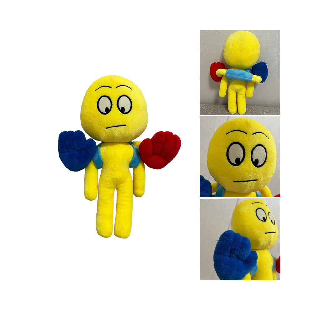 Poppy Playtime Minions Player Yellow Plush Toy Huggy Wuggy Pillow Childrens Toy