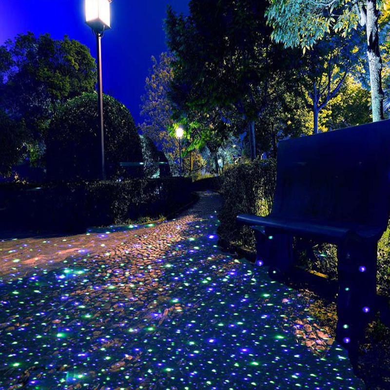 Laser Christmas Outdoor Lamps Garden Lights Outdoor Star Projector Static Firefly with Led