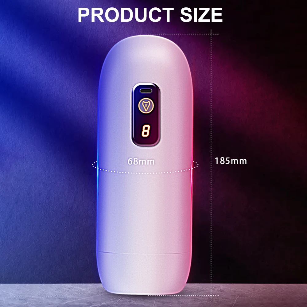 Male Blowjob Masturbator Automatic Sex Toys Lifelike Vagina Vibrator Sucking Aircraft Cup Electric Sex Machine Pocket Pusssy Adult for Man Toys