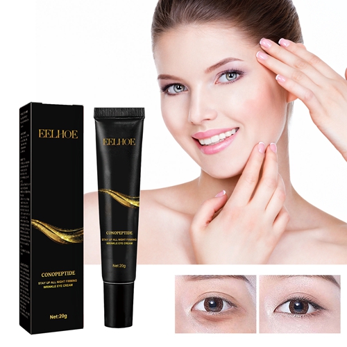 Eye Tightening Cream Fine Lines Firming Dark Circle Remover Repairing Roughness Whitening Nourishing Dry Eye Wrinkle Cream Improve Eye Bags Puffiness 20g