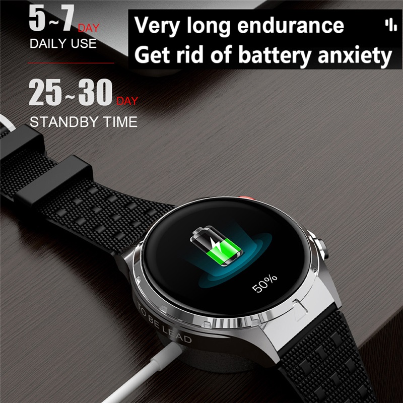 Music Smart Watch Blue Tooth Call Heart Rate Health Watches