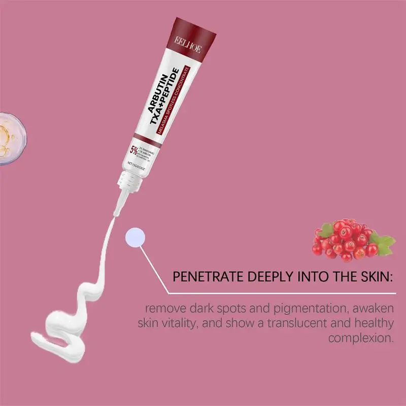 EELHOE Cream Nicotinamide Moisturizes Cream Whiten Freckle Cream Melasma Dark Spots Pigmentation Removal Fade Stain Melanin Repair Brighten Face Skin Care