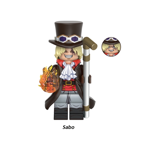 ONE PIECE Series Blocks Gild Tesoro Kuzan Roronoa Zoro Nami Shiryu Monkey D Luffy Mini Doll Anime Figures Toys