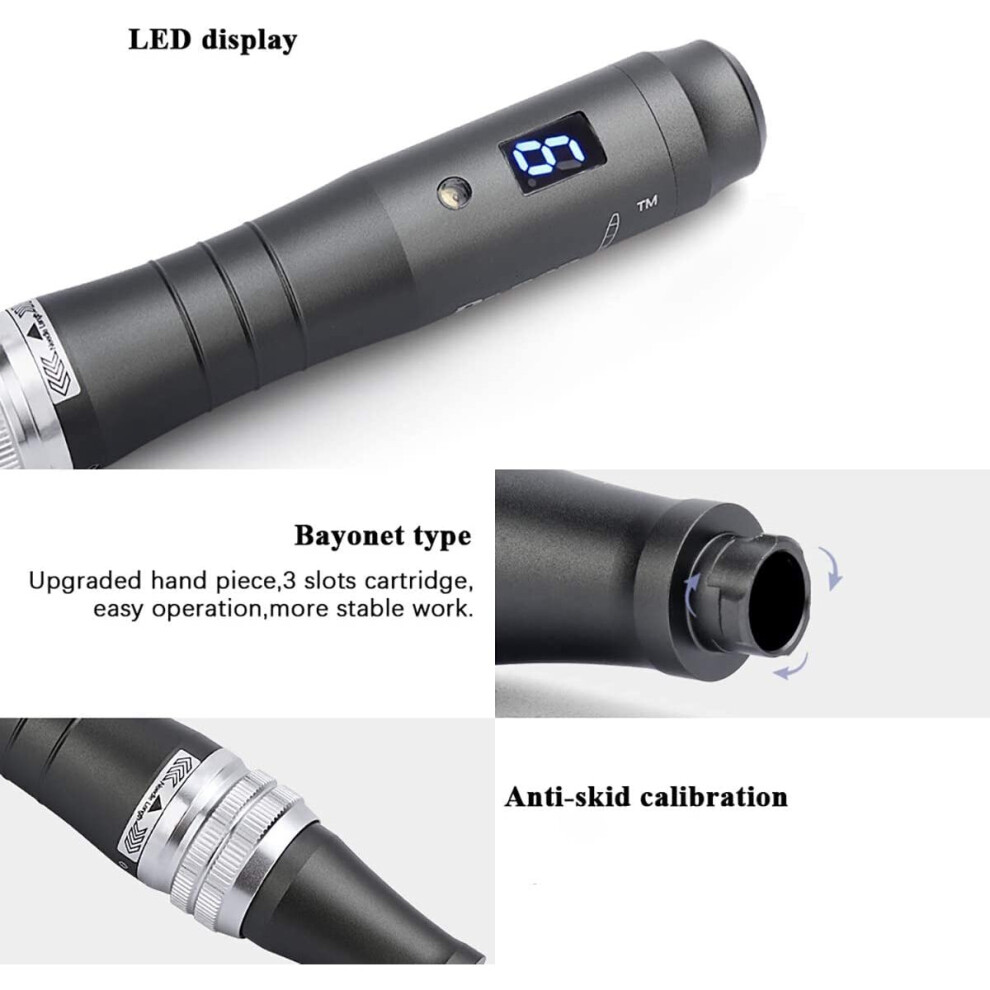 Dr. Pen Ultima M8 Professional Microneedling Pen Wireless Derma Auto Pen 20pcs 16pin Cartridges