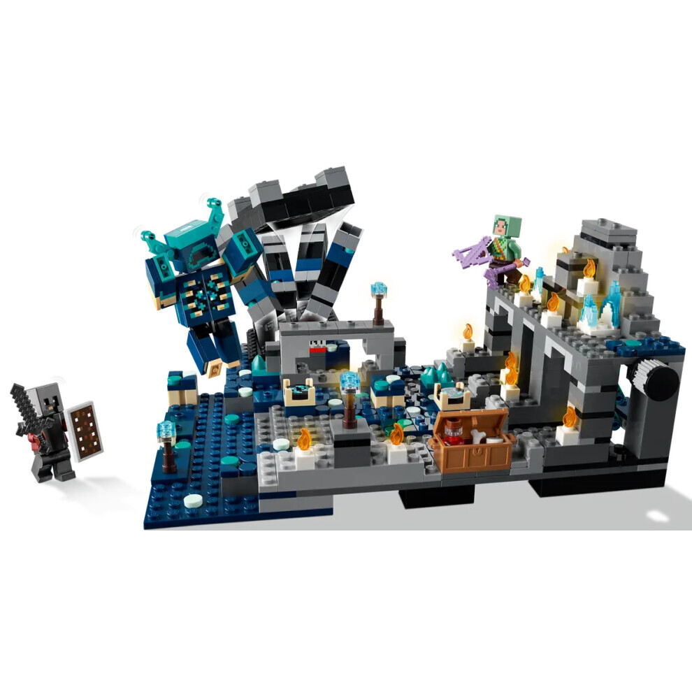 Kids Toys For Minecraft Blocks Battle of Deep Dark Fit Lego Kids Gift