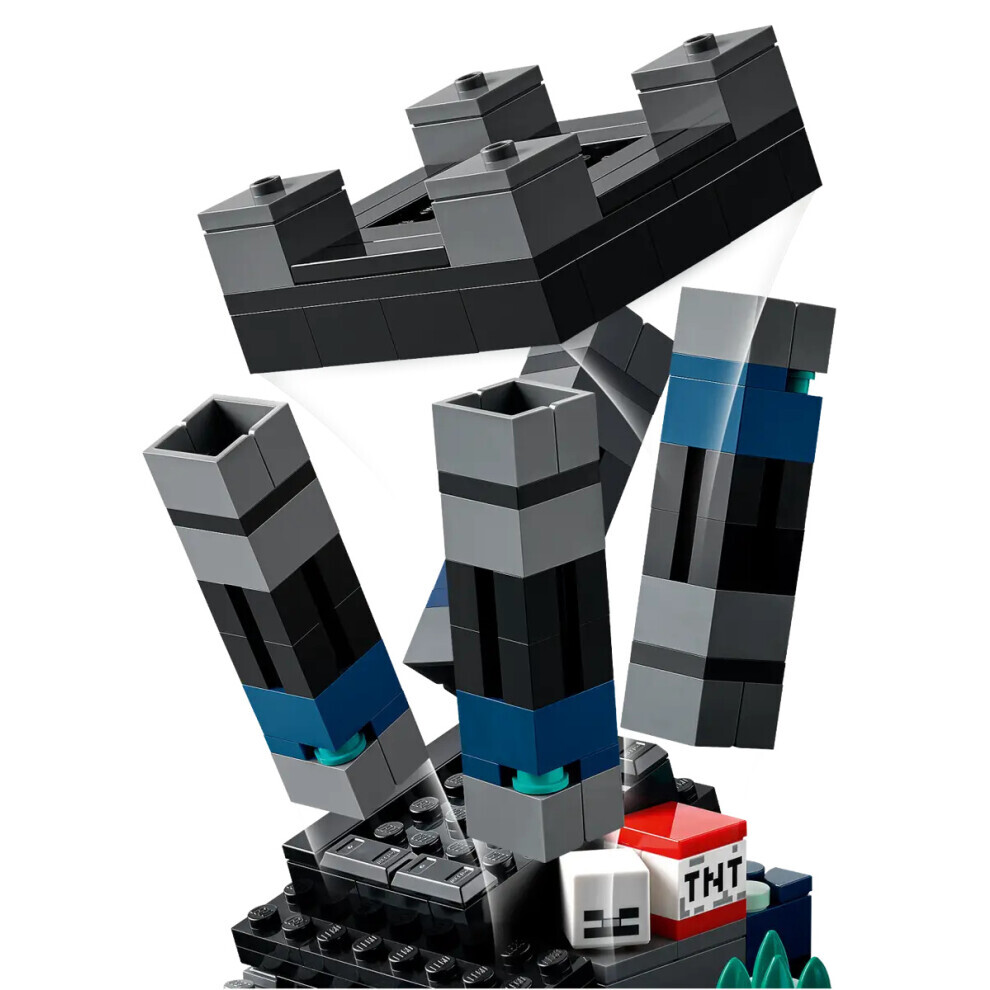 Kids Toys For Minecraft Blocks Battle of Deep Dark Fit Lego Kids Gift