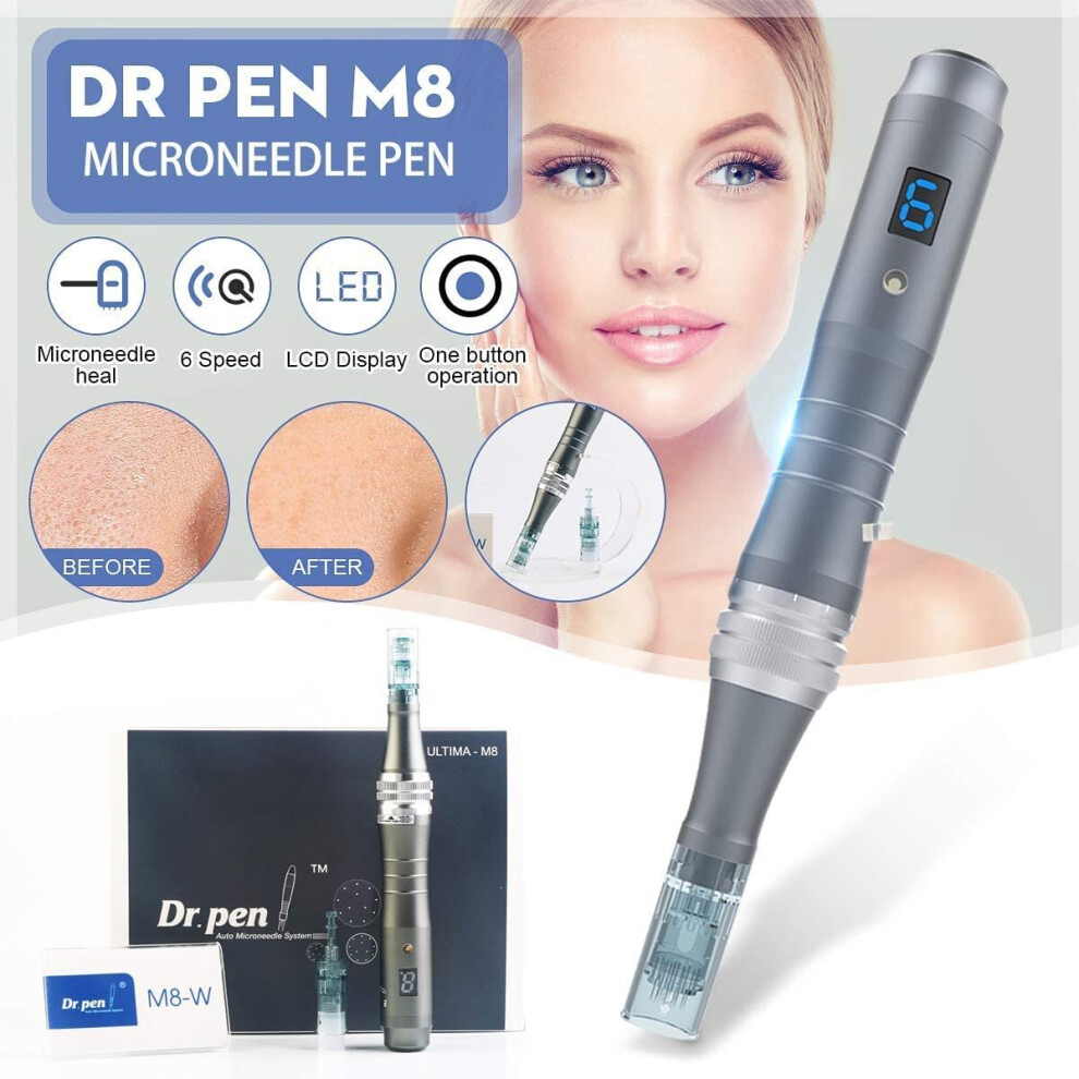 Dr. Pen Ultima M8 Microneedling Pen Professional Kit With 10pcs 16pin