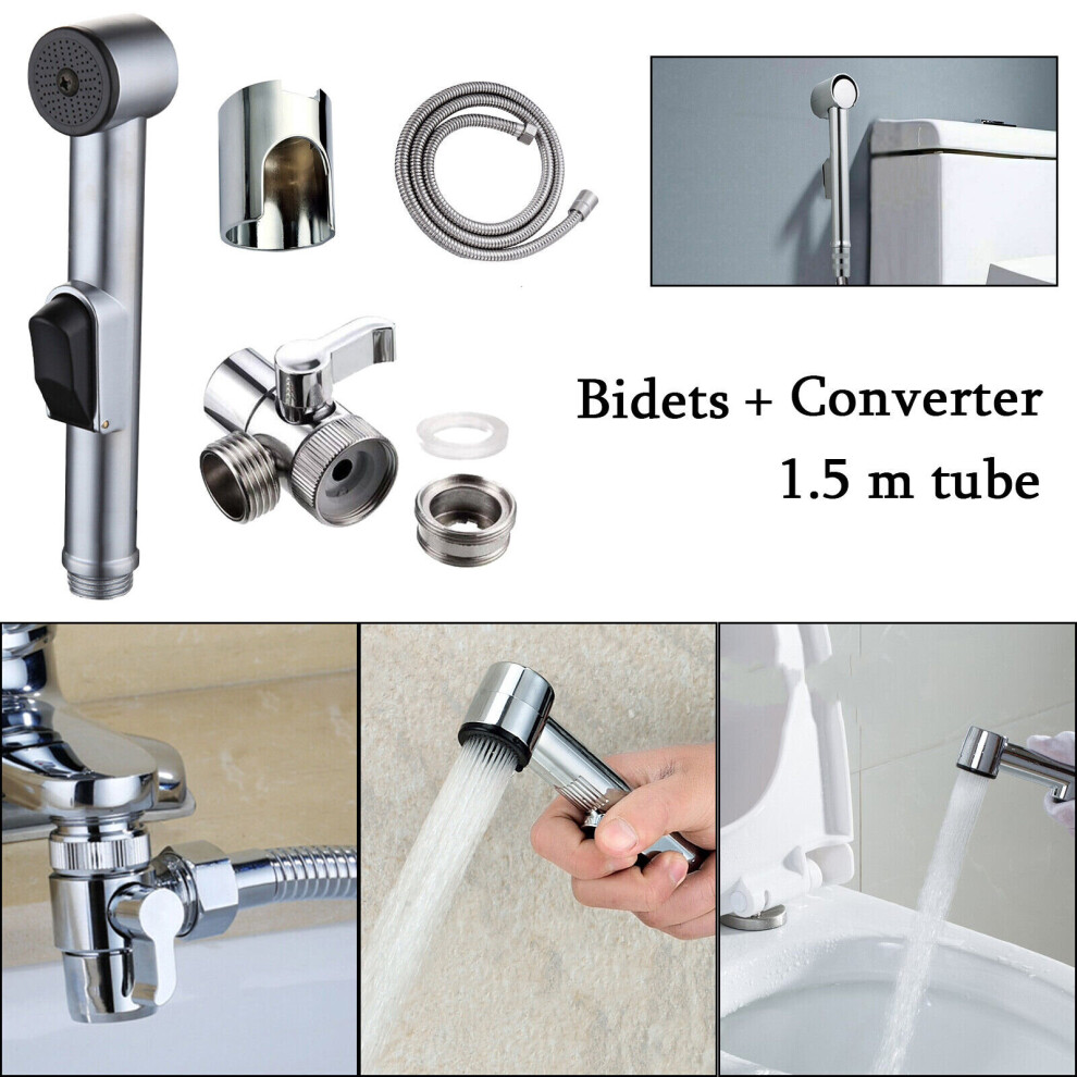 Handheld Bidet Toilet Sprayer Femin Bathroom Hygiene Bidet Sprayer Set