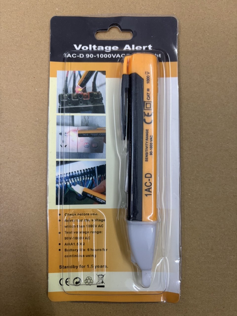1AC II Volt Alert Voltage Detector - Volt Stick, High Quality UK