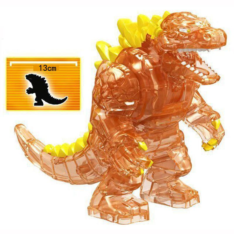 (Style D)  Mechagodzilla Mini Figures Kids Toys Role play Building Blocks Styles Vary Collectable Figure Gift Idea for Teens and Fans