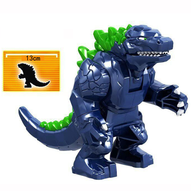 (Style D)  Mechagodzilla Mini Figures Kids Toys Role play Building Blocks Styles Vary Collectable Figure Gift Idea for Teens and Fans