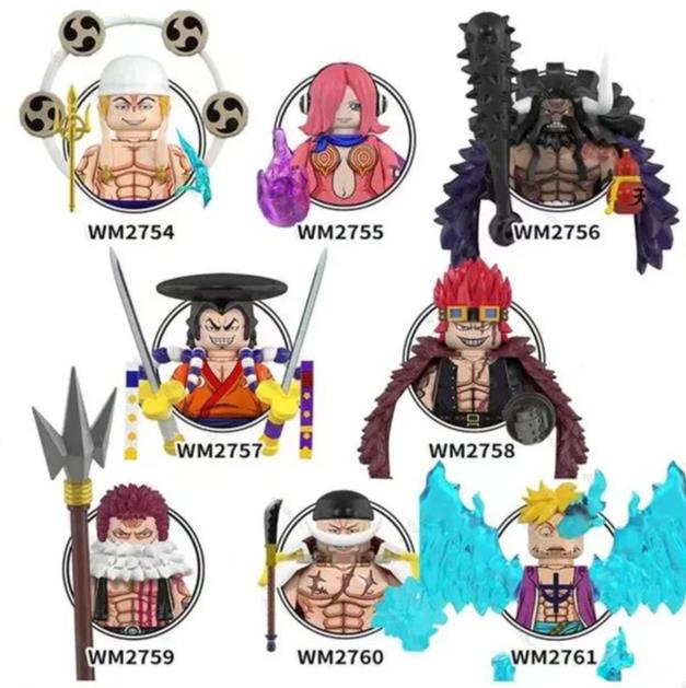 (Style J) New Dragon Ball Building Blocks Anime Character Minifigures Wukong Bandai Series Handmade Mini Doll for Kids 