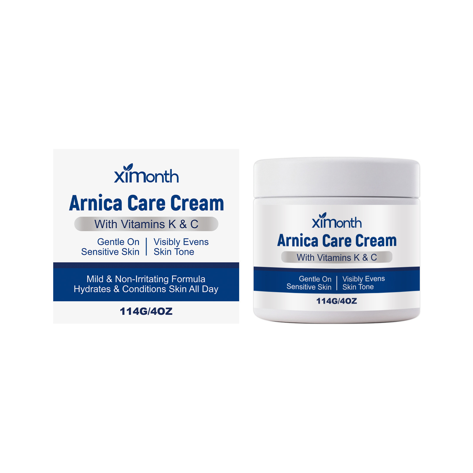 Skin Care Cream For Body Moisturizing Smoothing And Comforting Massage Treatment