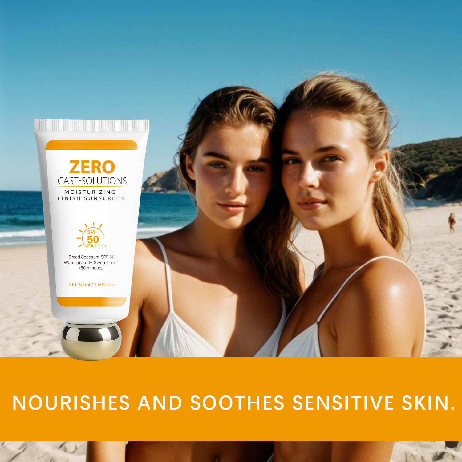 Moisturizing Protective Cream Lightweight Hydrating Shield For Outdoor Daily Skin Defense 50ml