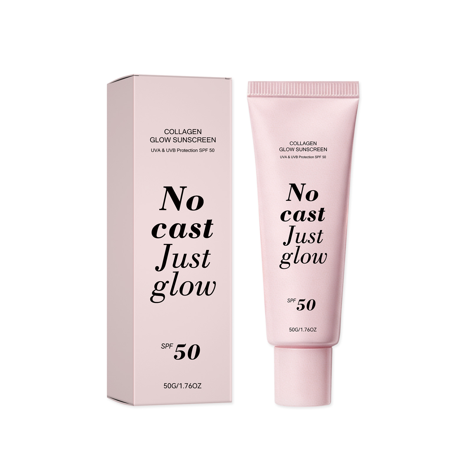 Collagen Protection Cream Light Thin Fresh Non Sticky Outdoor Care Face Body Soft Healthy Skin