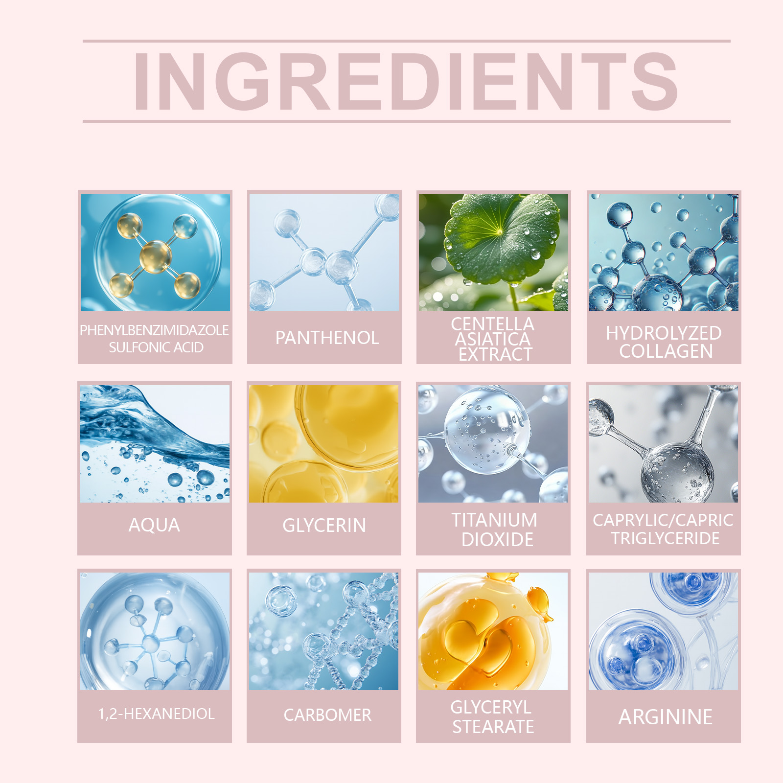 Collagen Protection Cream Light Thin Fresh Non Sticky Outdoor Care Face Body Soft Healthy Skin