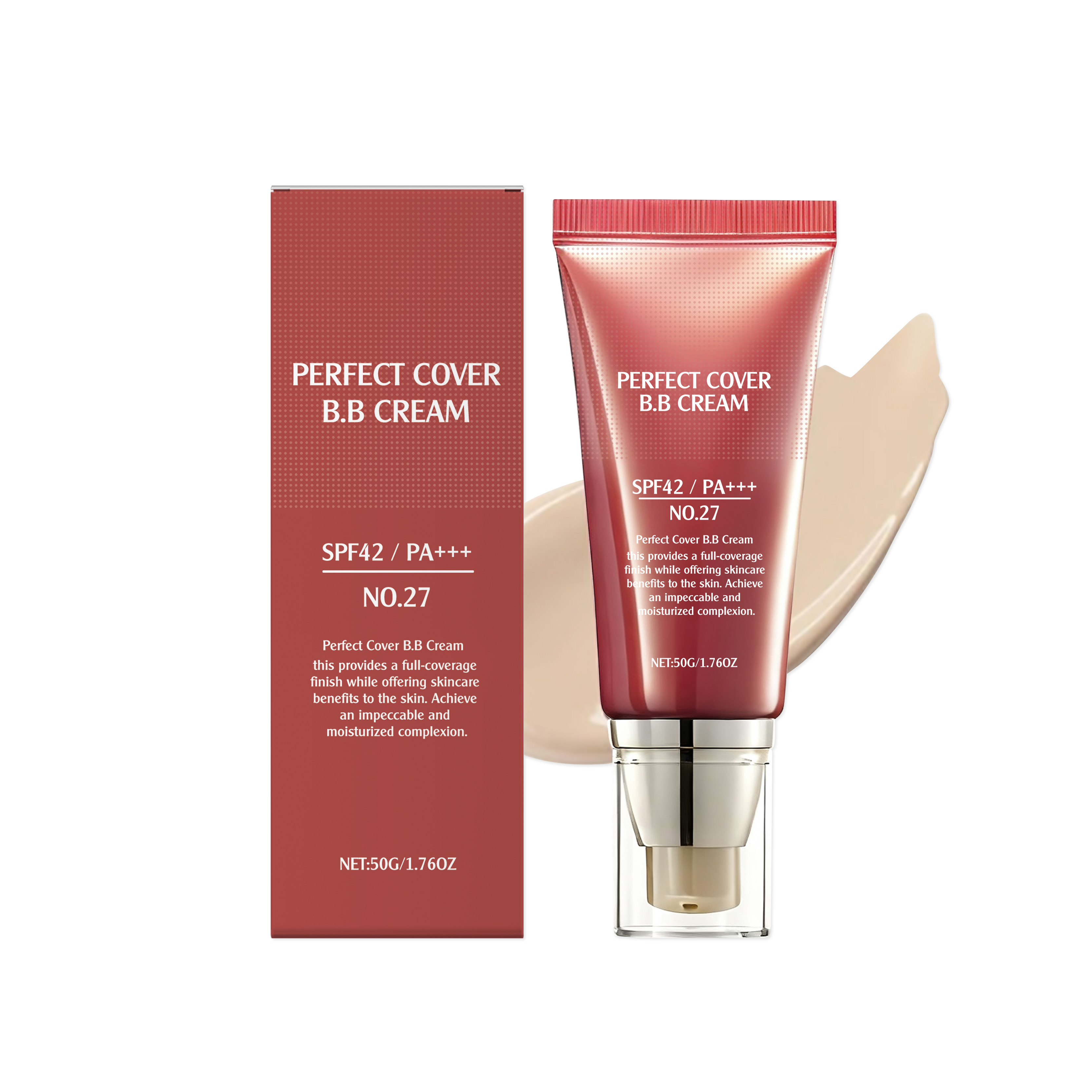 Soft Skin Concealer Bb Cream Natural Tone Mild Moisturizing Light Bright Matte Clear Portable Facial Skin Care