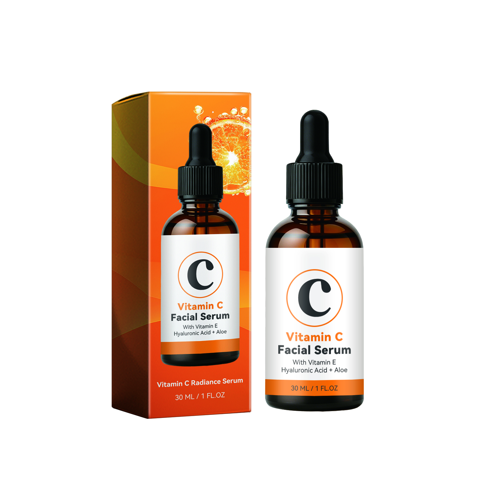 Vitamin C Brightening Essence Liquid Smooth Hydrating Bright Plumping Moisturizing Refreshing Skin Care Facial Complexion