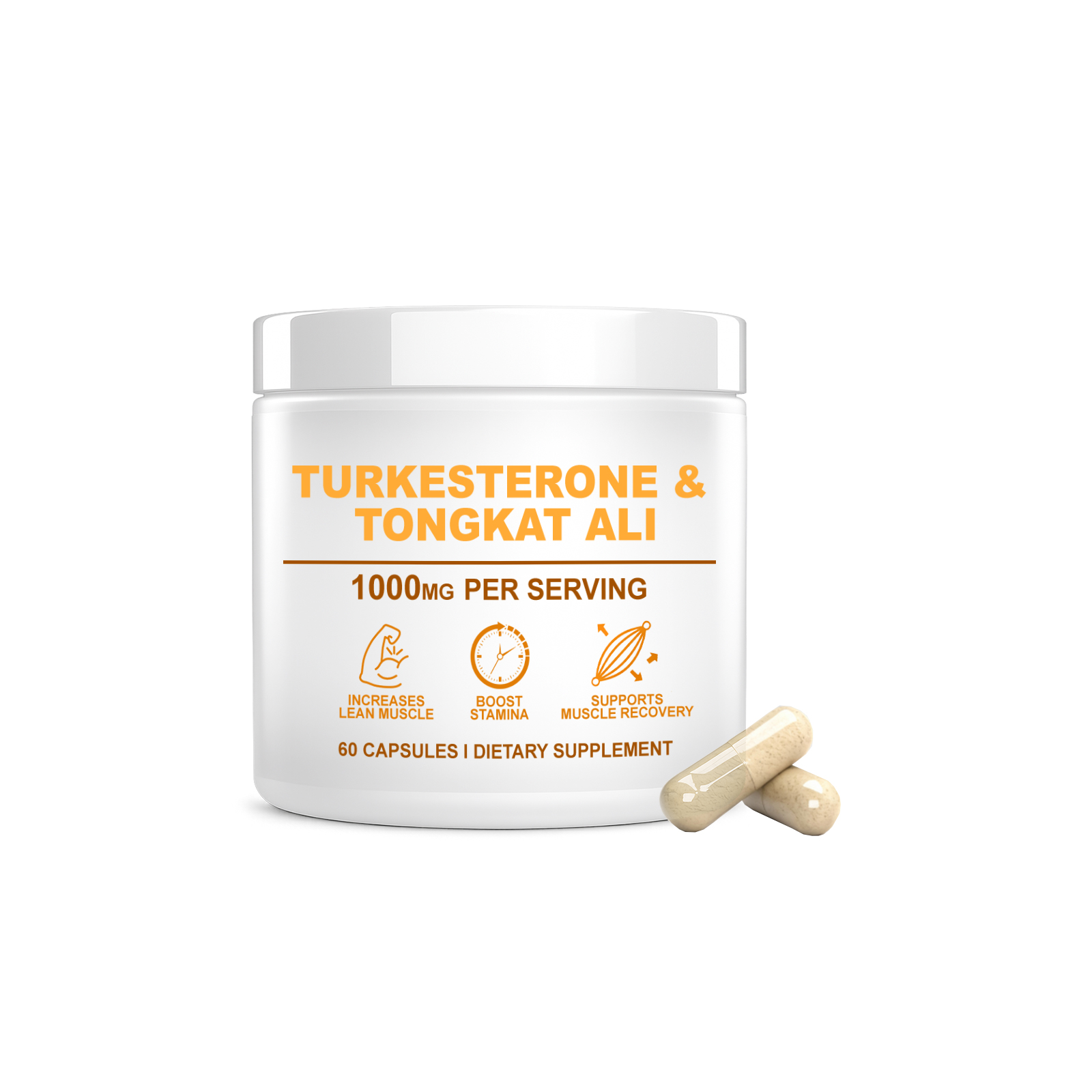 Body Energy Vitality Supplement Capsule Body Energy Support Body Muscle Care Training Exercise Health Boost Nutrient Pill