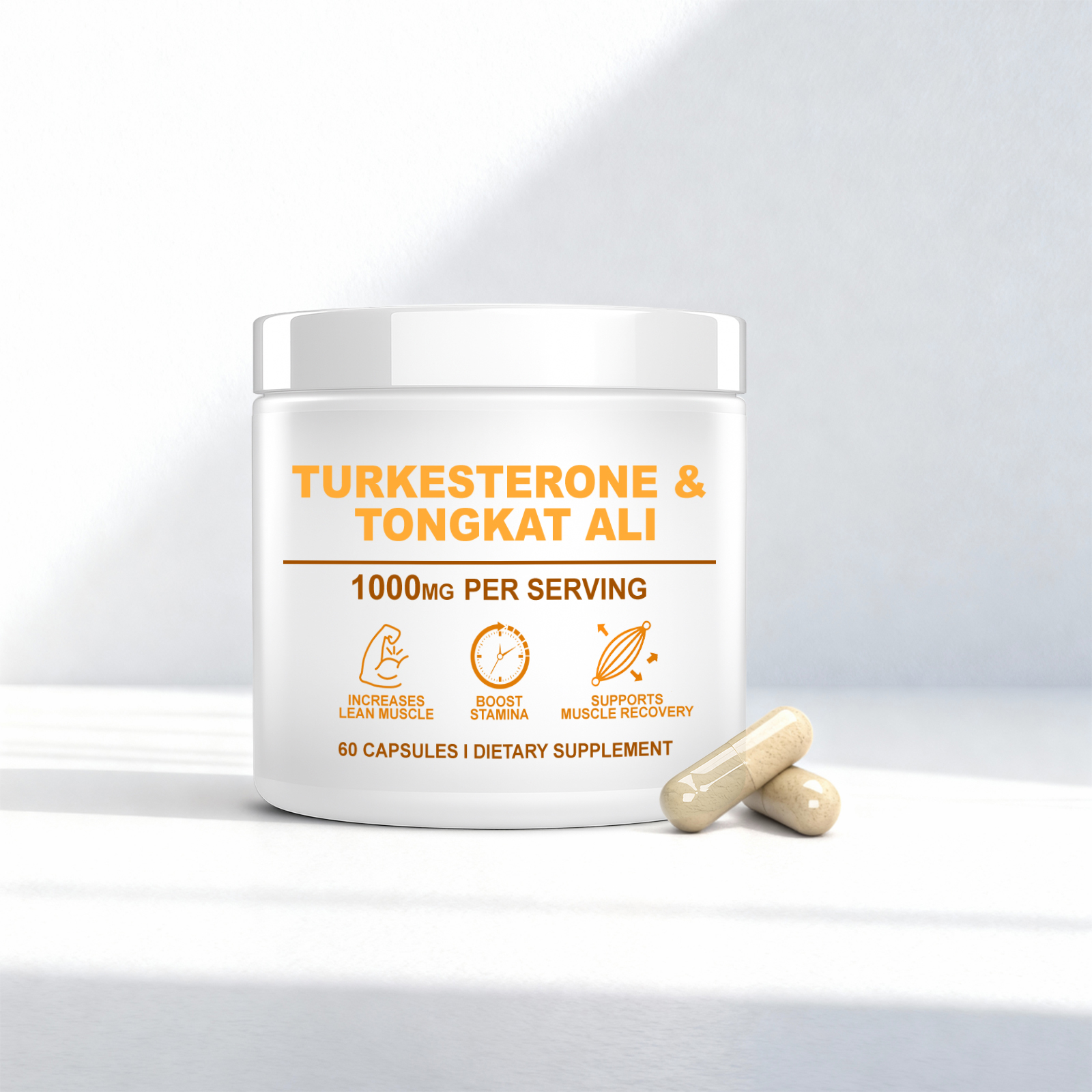 Body Energy Vitality Supplement Capsule Body Energy Support Body Muscle Care Training Exercise Health Boost Nutrient Pill