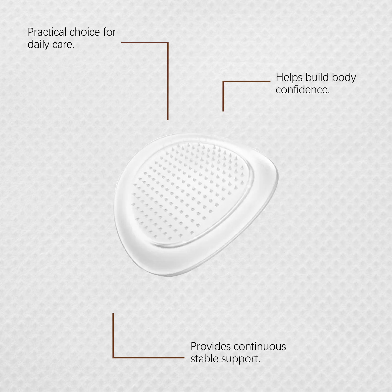 Body Shaping Microneedle Patch Thin Soft Skin-Friendly Breathable Fit Daily Activities Show Graceful Figure Lines