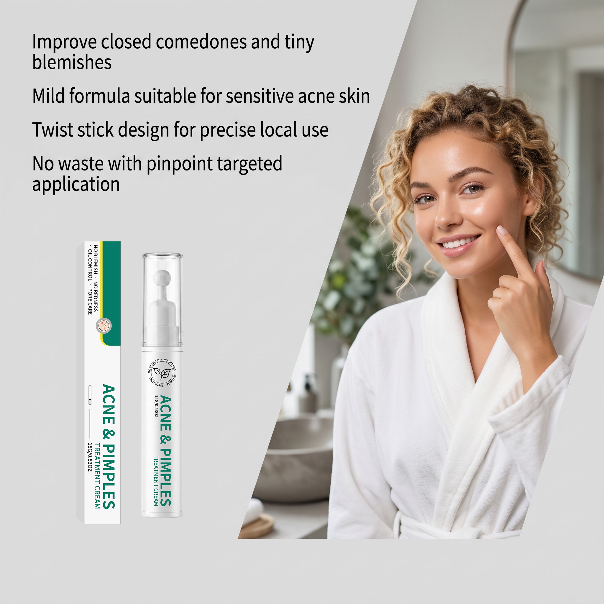 Facial Care Cream Mild Hydrating Moisturizing Nourishing Face Local Skin Spot Acne Cleansing Care Lotion