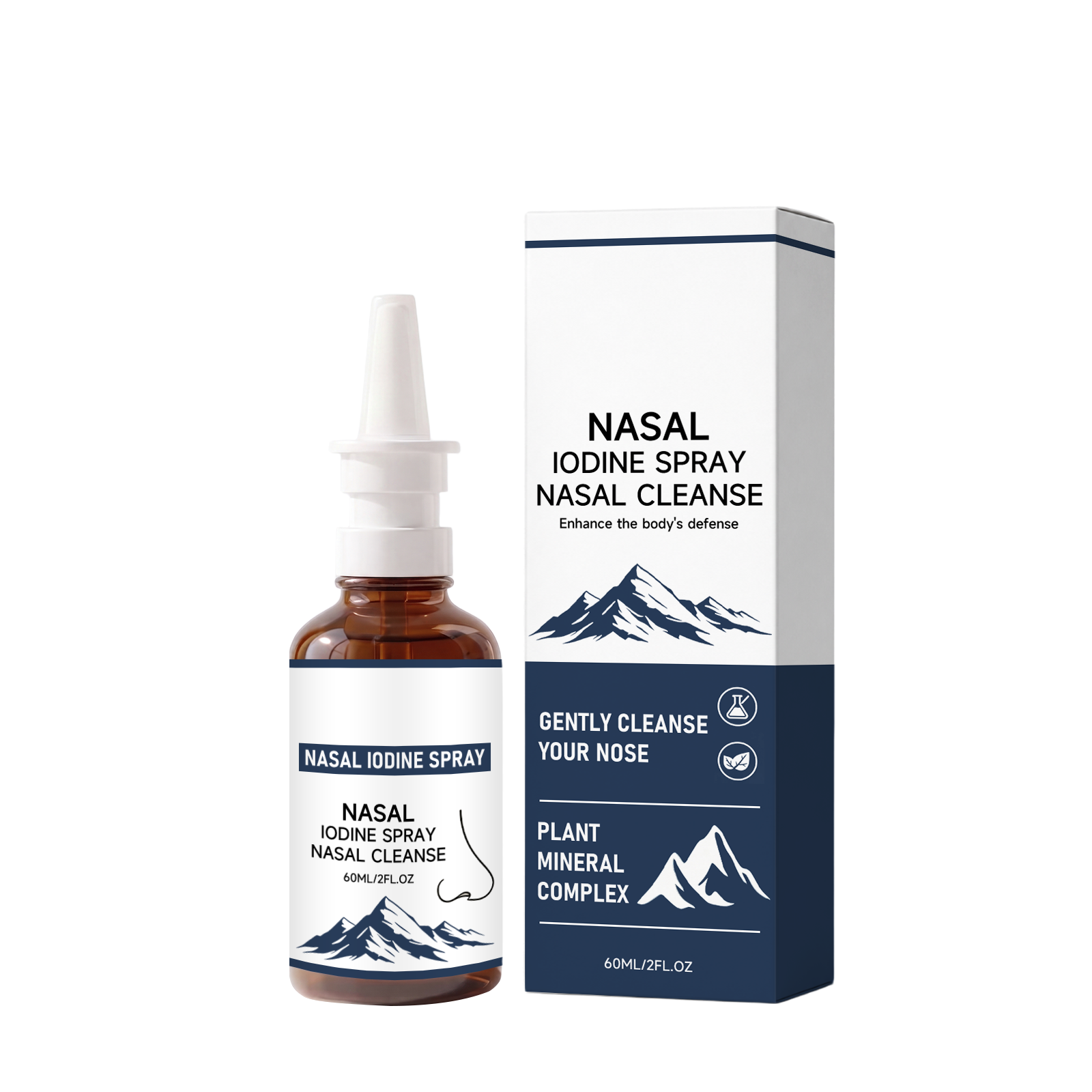 Nasal Care Cleansing Spray Mild Formula Fine Mist Gentle Care Inner Nasal Moist Smooth Comfort