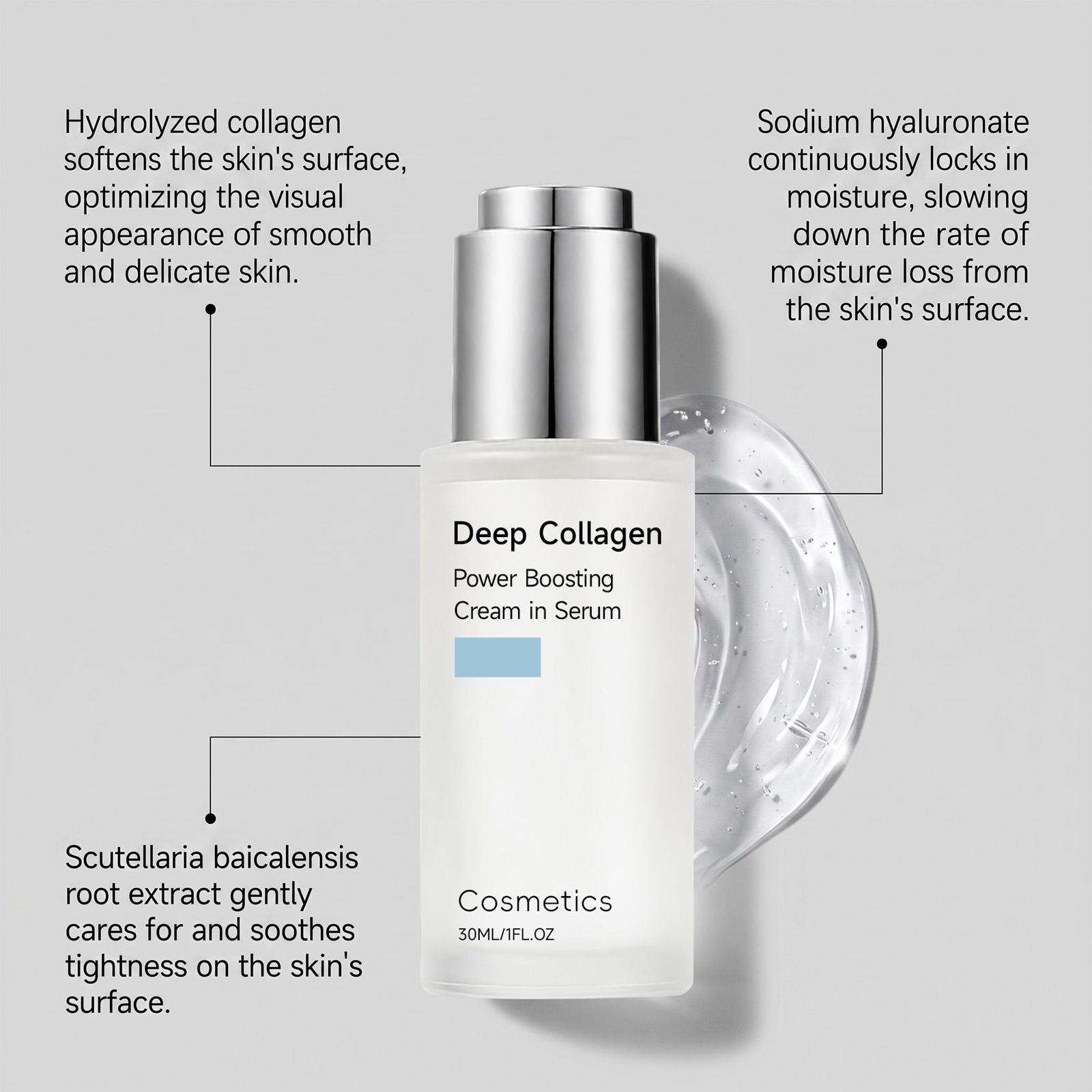 Moisturizing Essence Liquid Gentle Care Facial Skin Refreshing Non Sticky Revitalize Hydrate Delicate Texture