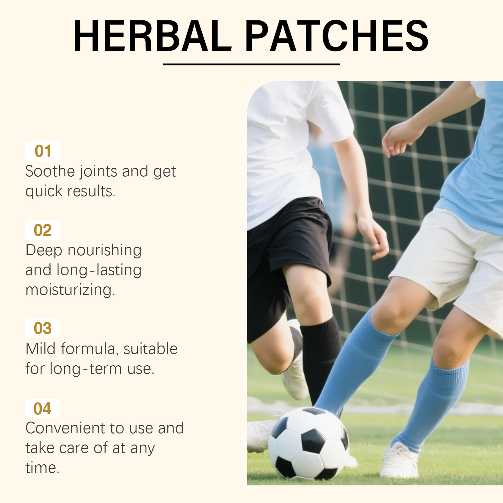Herb Care Patch Mild Ingredients Daily Care Body Skin Comfort Fresh Skin Friendly Material Care Patch