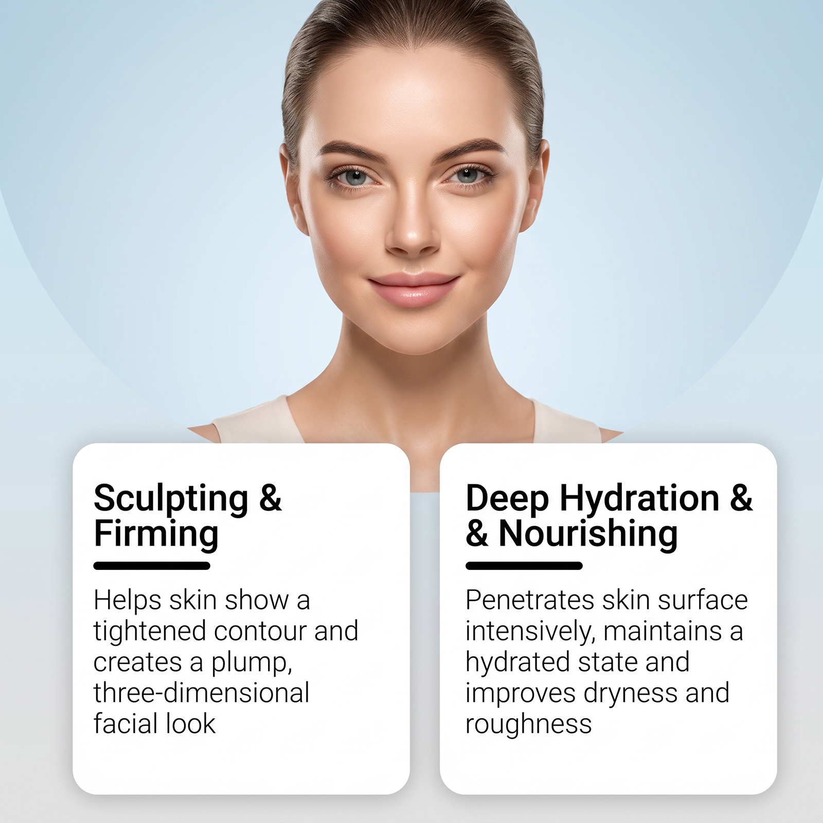 Collagen Moisturizing Facial Mask Refreshing Absorbable Brightening Hydrating Portable Skin Care For Facial Skin