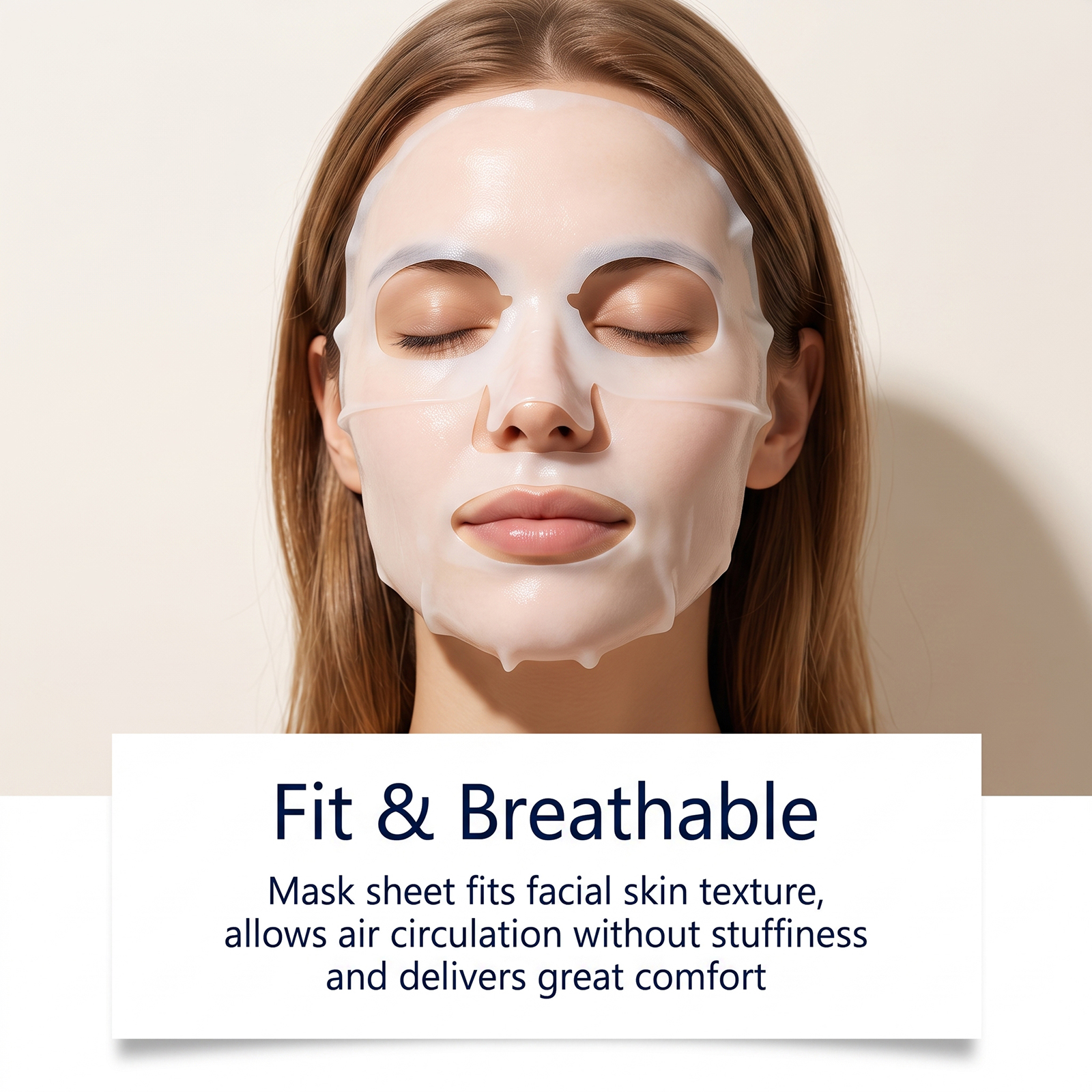 Collagen Moisturizing Facial Mask Refreshing Absorbable Brightening Hydrating Portable Skin Care For Facial Skin