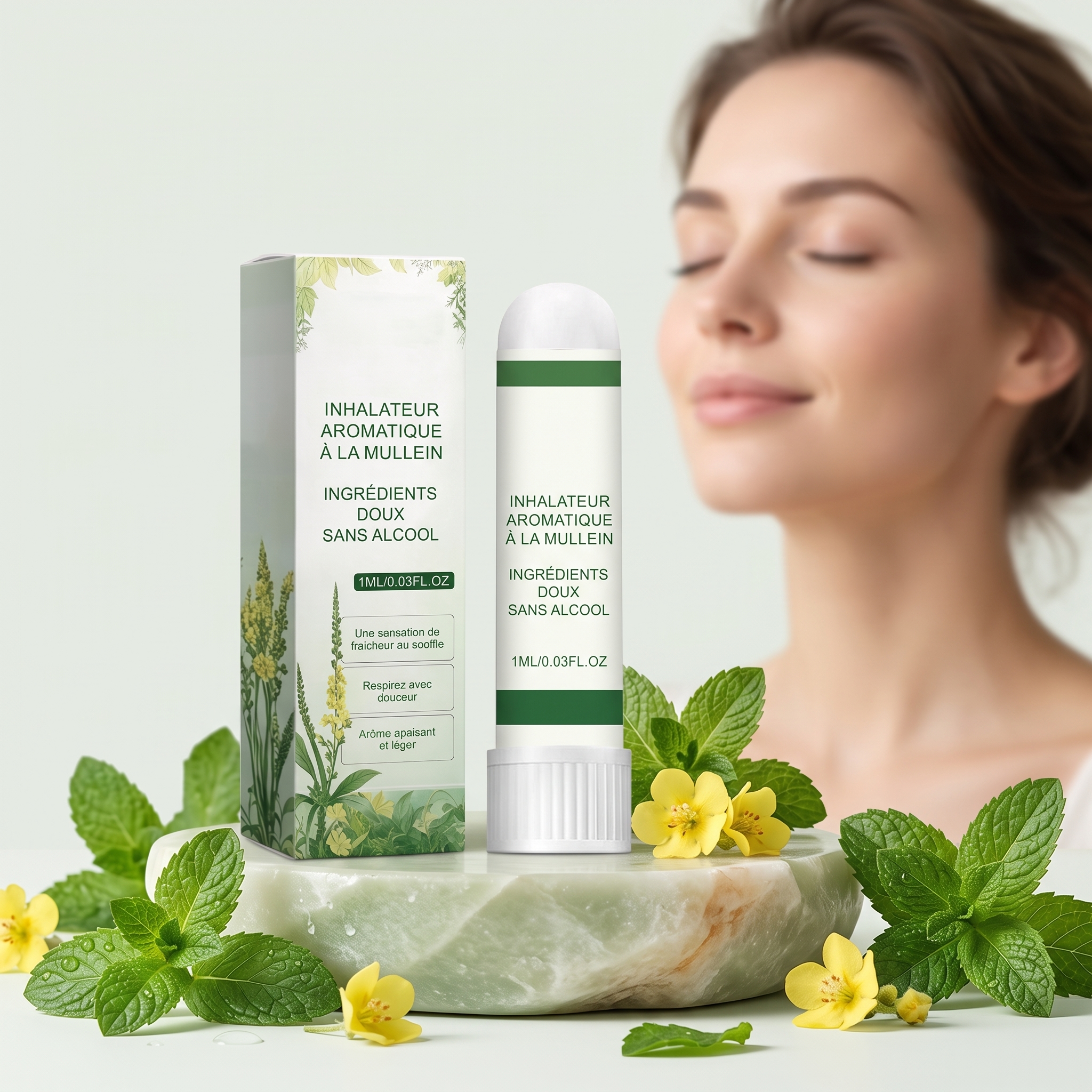 Body Care Inhalation Stick Mild Ingredients Moisturizing Nose Comfort Refreshing Daily Portable Care Rod