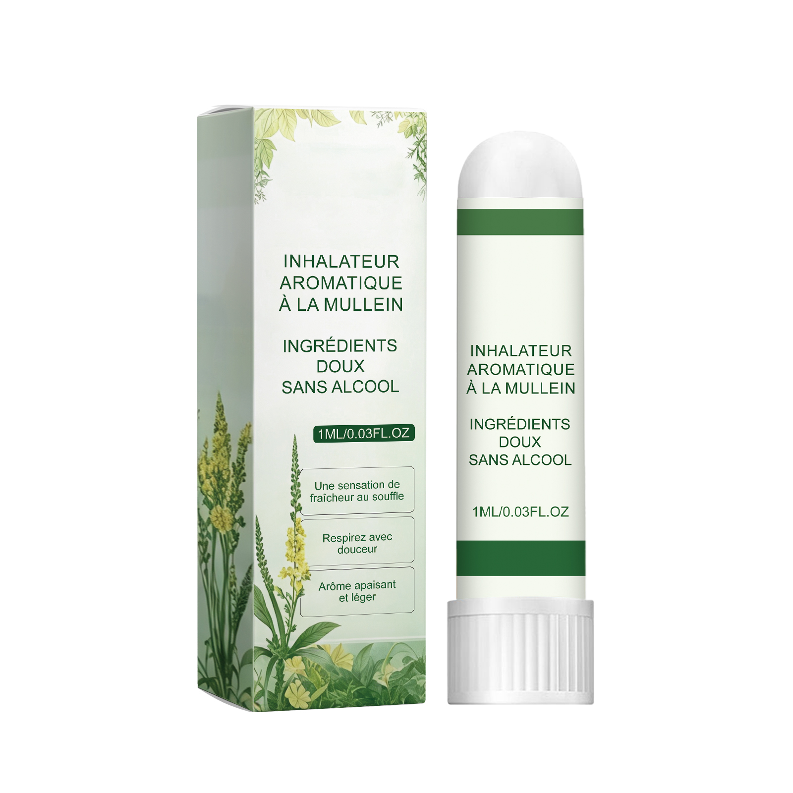 Body Care Inhalation Stick Mild Ingredients Moisturizing Nose Comfort Refreshing Daily Portable Care Rod