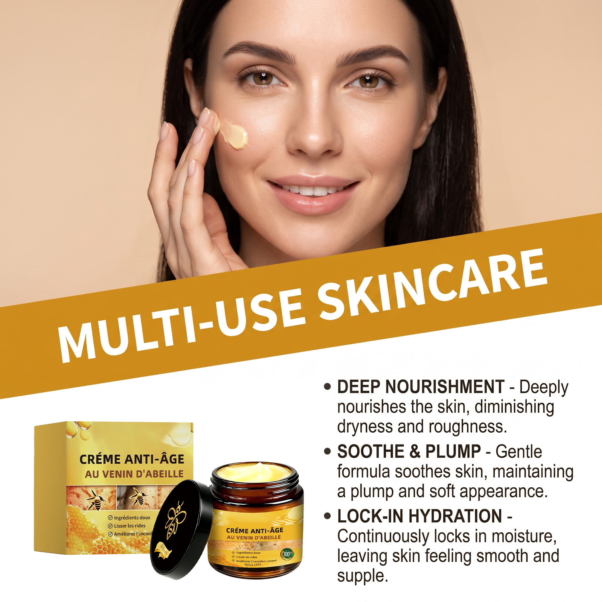 Skin Care Cream Gentle Nourishing Smooth Refreshing Hydrating Delicate Facial Daily Light Maintenance Lotion