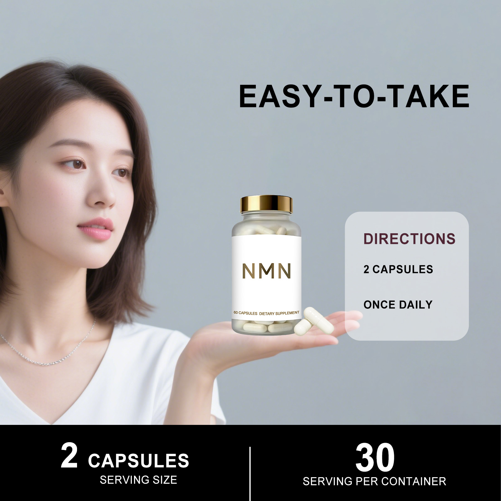 Nmn Capsules Full Age Group Supplement Daily Body Energy Support Balance Maintain Healthy Age Management Capsule