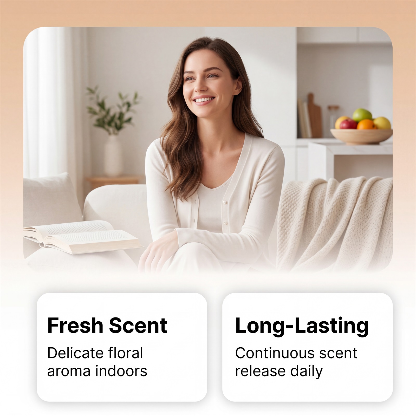 Garbage Can Deodorant Sweet Osmanthus Fragrance For Indoor Household Waste Storage Containers
