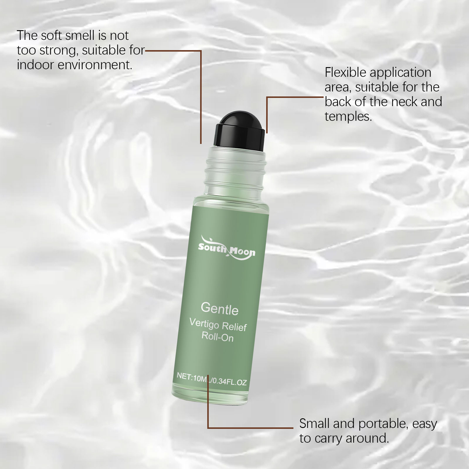 Head Care Roller Ball Mint Roller Essential Oil Fresh Comfortable Portable Care Goods