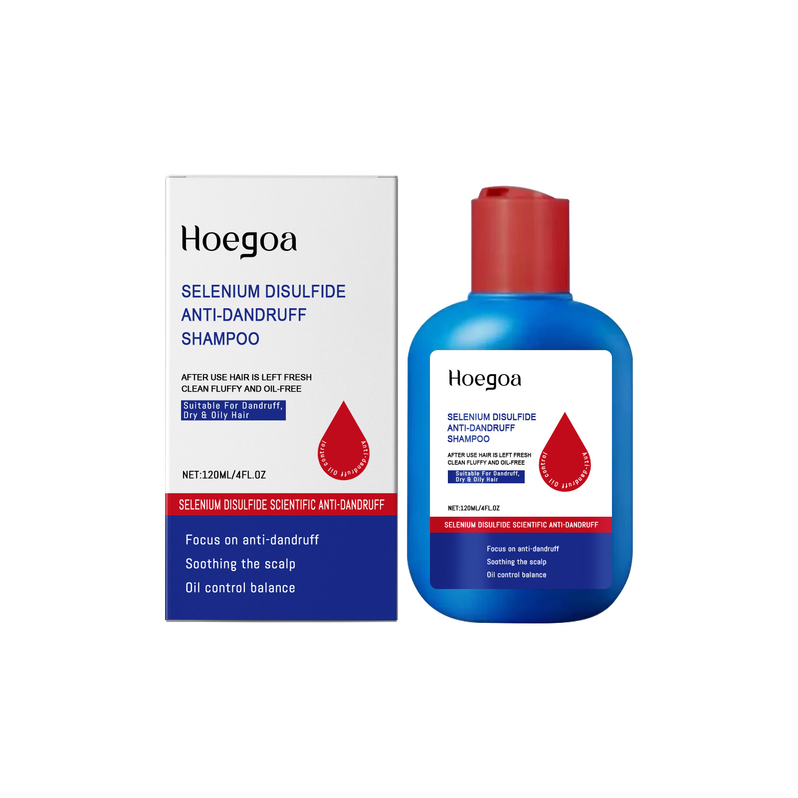 Selenium Sulfide Shampoo Deeply Cleanses Scalp Controls Oil Refreshes Moisturizes Hair Fluffy For Washing