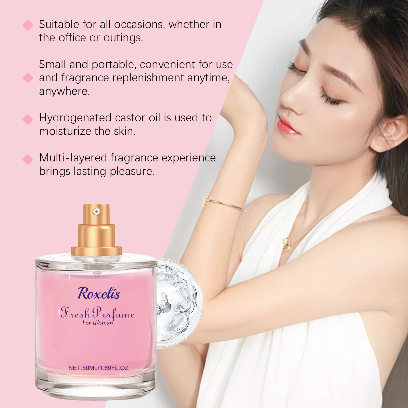 Tuberose Charm Perfume Fresh Fragrance Long Lasting Natural Delicate Scent Radiate Glamour Perfume