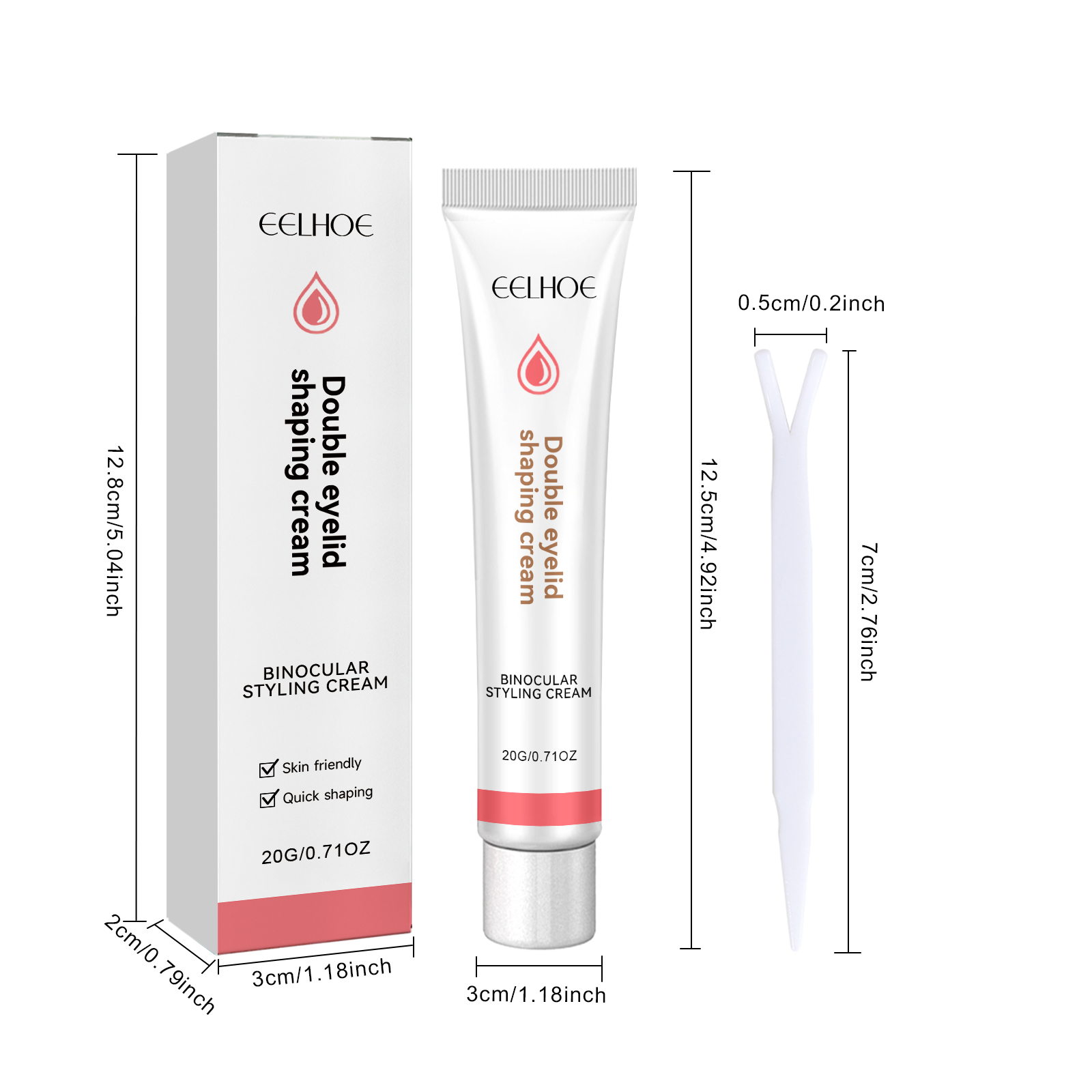 Eyelid Firming Cream Natural Invisible Double Eyelid Shaping For Hooded Eyes Daily Beauty Makeup Tool