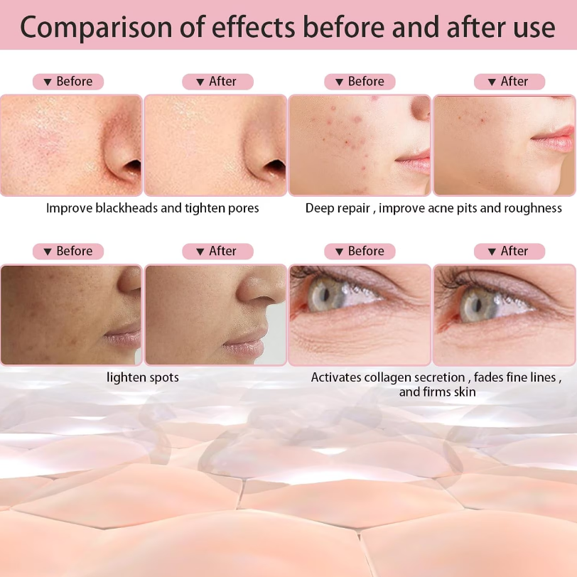 LED Face Mask 7 Color Modes Light Therapy Wireless Photon Mask for Skincare Routine Relaxation Anti-Aging Facial Device for Glowing Skin