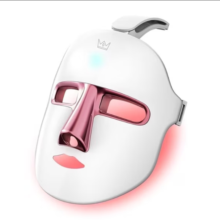 LED Face Mask 7 Color Modes Light Therapy Wireless Photon Mask for Skincare Routine Relaxation Anti-Aging Facial Device for Glowing Skin