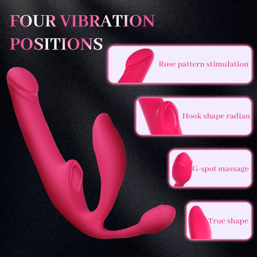 (Telescopic) Bullet Vibrators for Lesbian Sex Toy Adult Products Wearable Double Head Telescopic Vibrating Wand Women Wireless Remote Control Masturbation