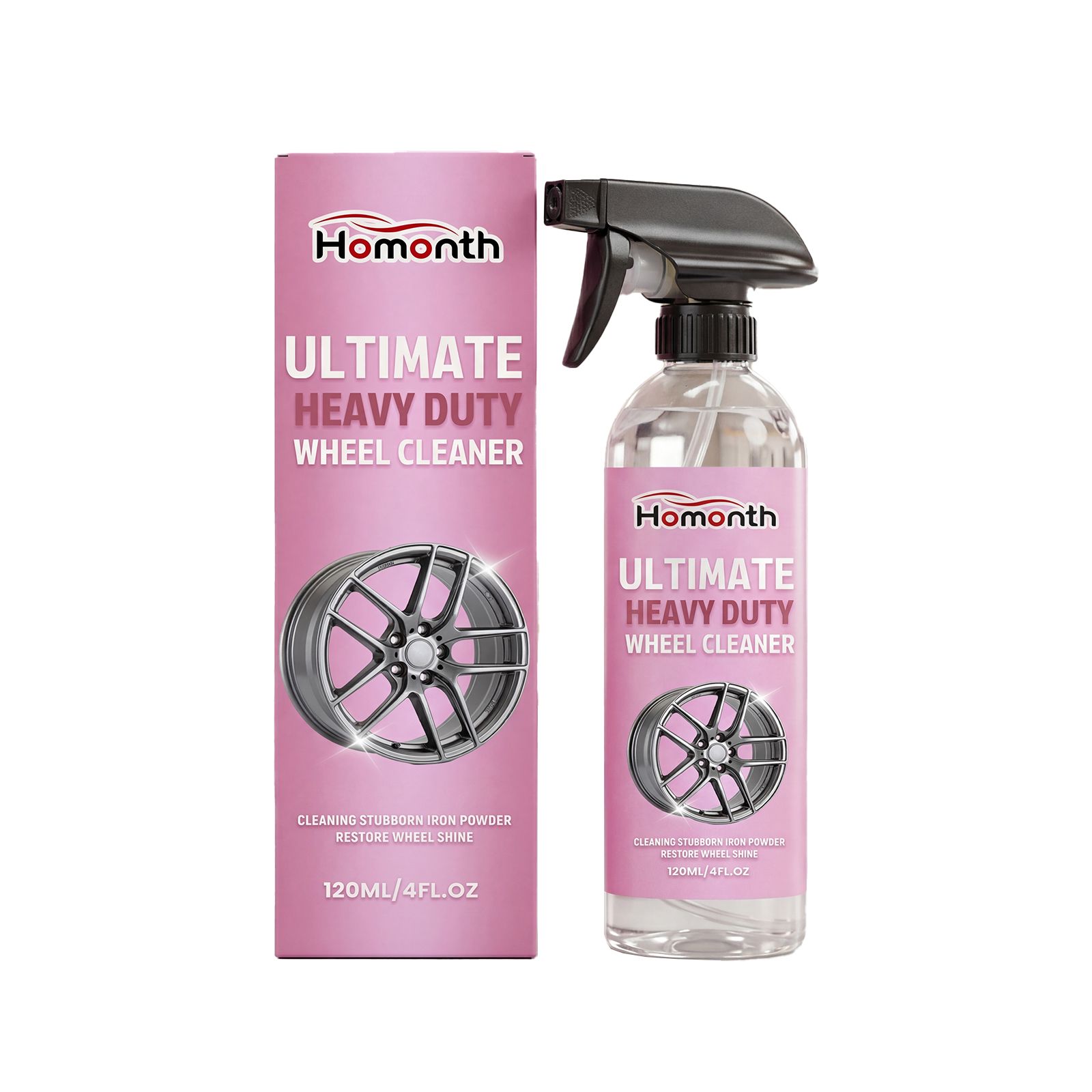 Wheel Cleaner Spray For Car Rims Brake Dust And Iron Stain Removal